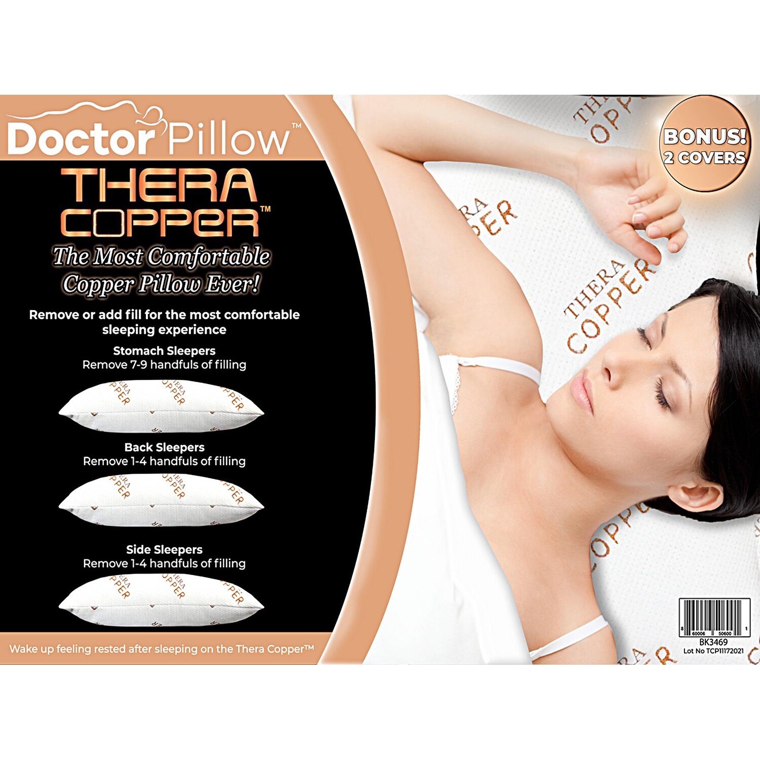 Dr Pillow Thera Copper Pillow