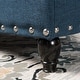 preview thumbnail 48 of 60, Tatiana Contemporary Fabric Storage Ottoman with Nailhead Trim by Christopher Knight Home