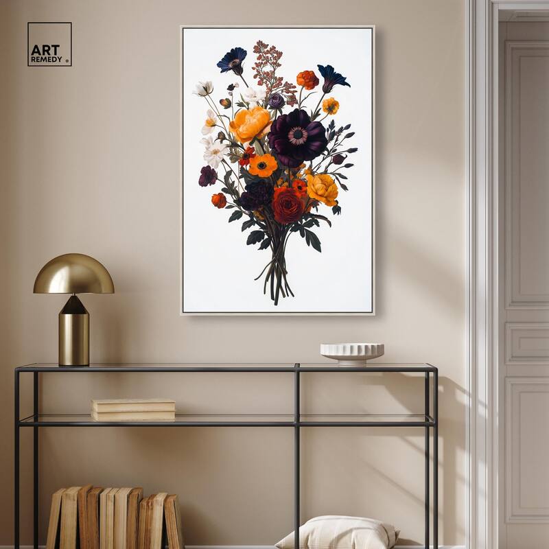 Regal Rose Riot II Canvas by Art Remedy