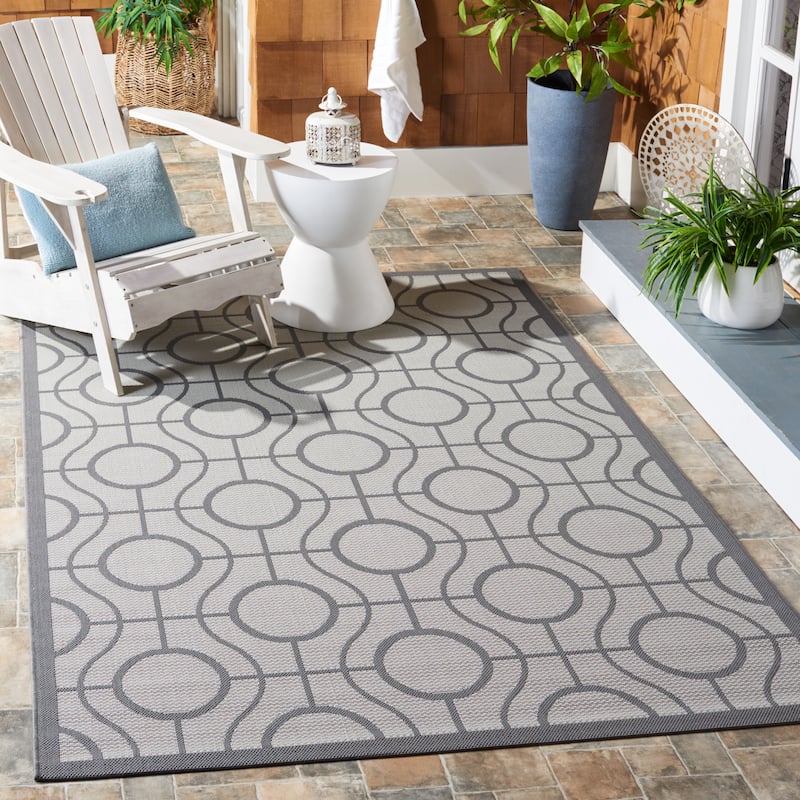 SAFAVIEH Courtyard Joline Indoor/ Outdoor Waterproof Patio Backyard Rug
