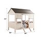 preview thumbnail 6 of 13, Weathered White and Washed Gray Full Bed