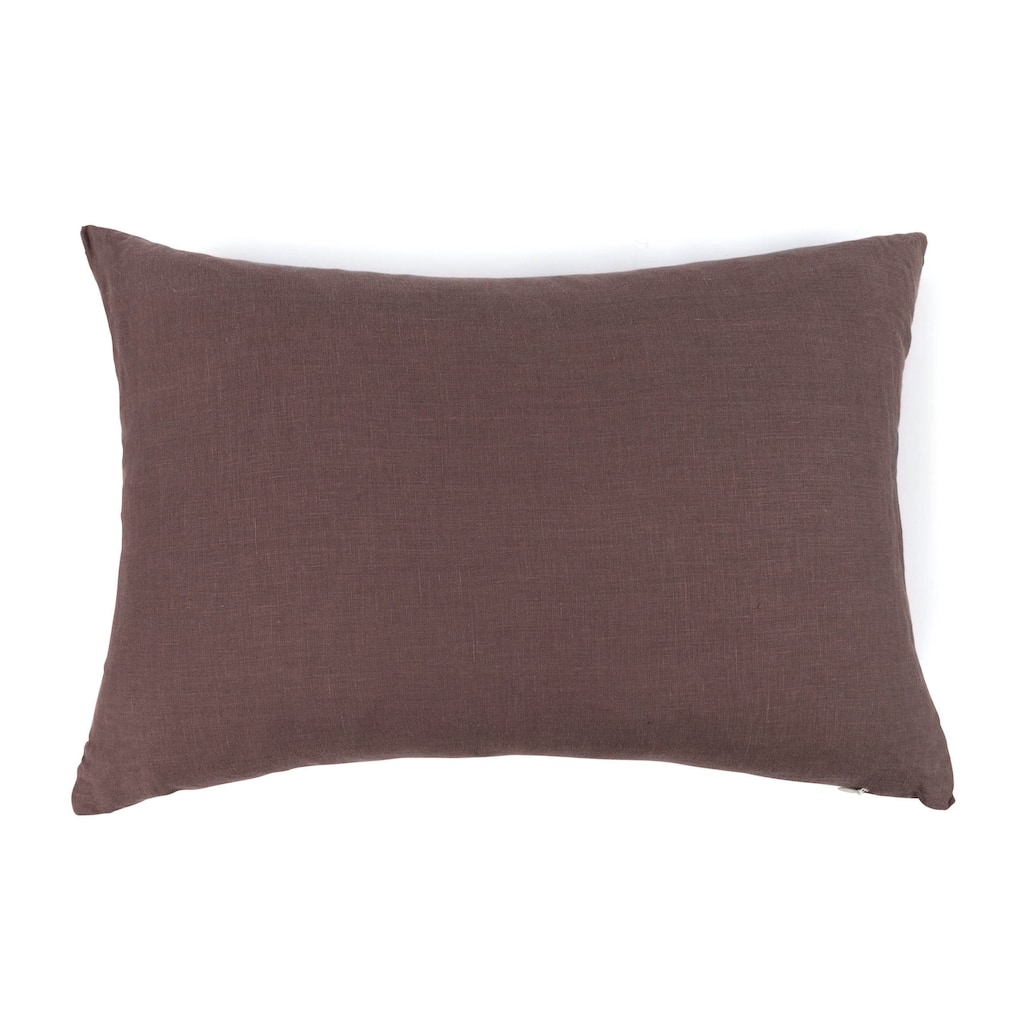 French Linen Decorative Throw Pillow by BOKSER HOME
