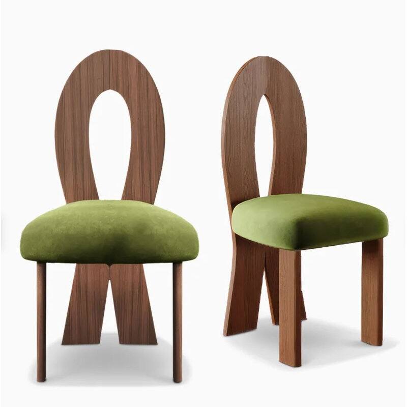 Fin Chair 2-Piece Set - Brown