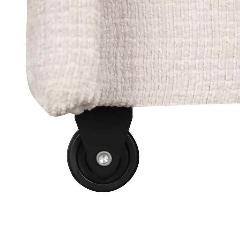 L-Shaped Convertible Sleeper Sectional Sofa with Pull Out Bed and Storage Chaise, Modular Couch Bed with Cup Holder, USB Ports