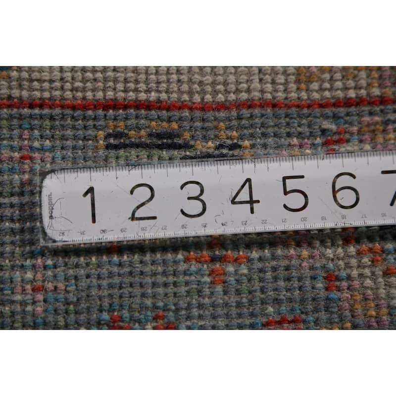Oushak Indian Runner Rug Handmade Transitional Wool Carpet - 2'6"x 7'10"
