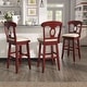 preview thumbnail 7 of 79, Eleanor Napoleon Back Wood Swivel Chair by iNSPIRE Q Classic