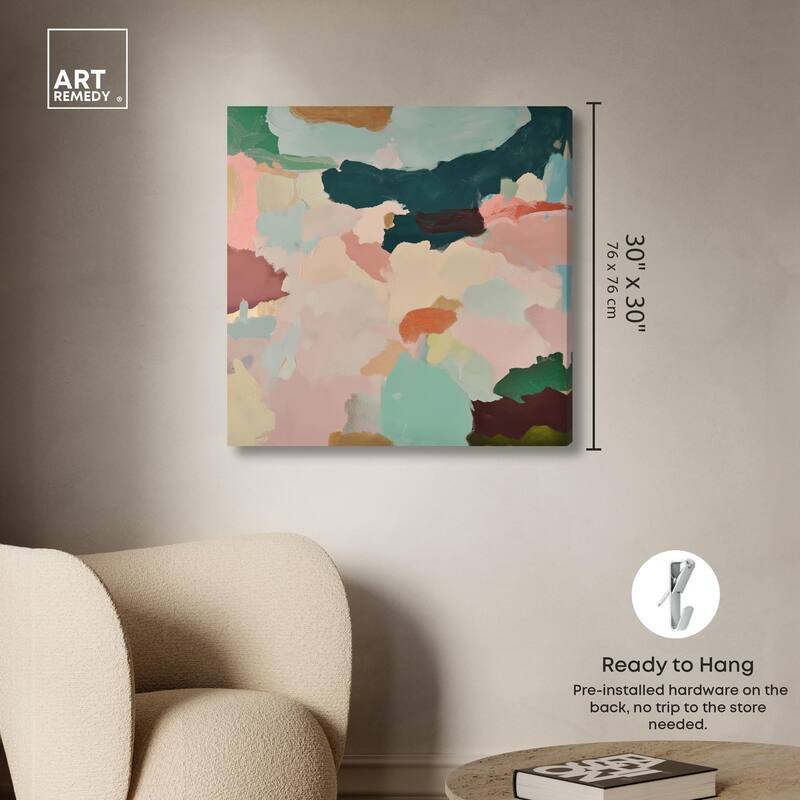 Brushed Beauty IV Canvas by Art Remedy, Gallery Wrapped