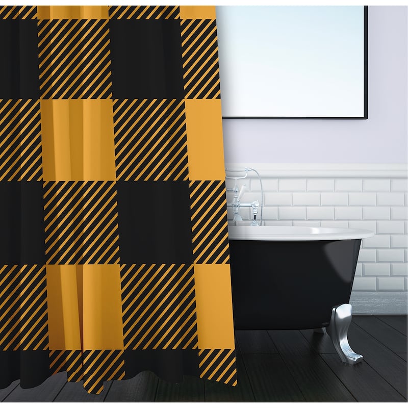 Buffalo Plaid Shower Curtain