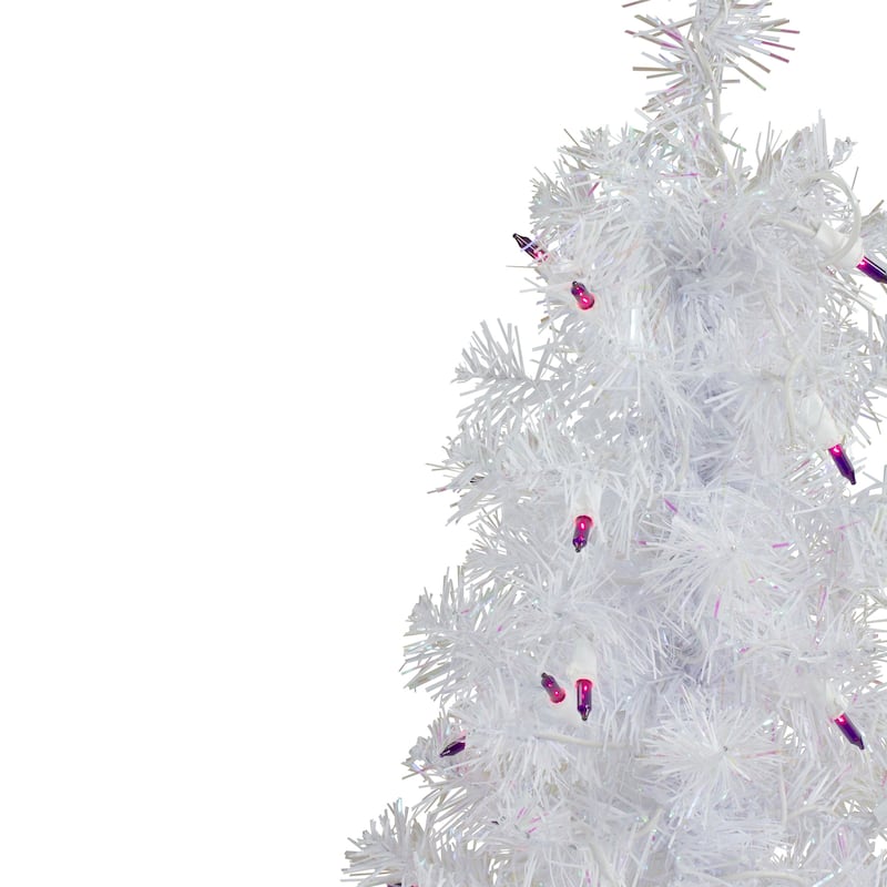 Starry Trees Metal Christmas Decorations - 18.5" - Set of 2 - 2'