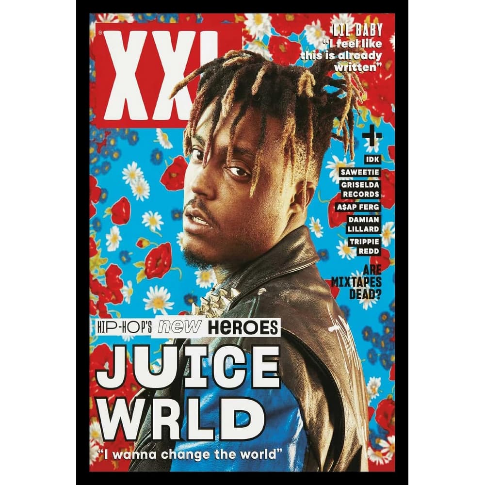 Juice Wrld - XXL Change The World Framed Poster - 24 x 36 Inch