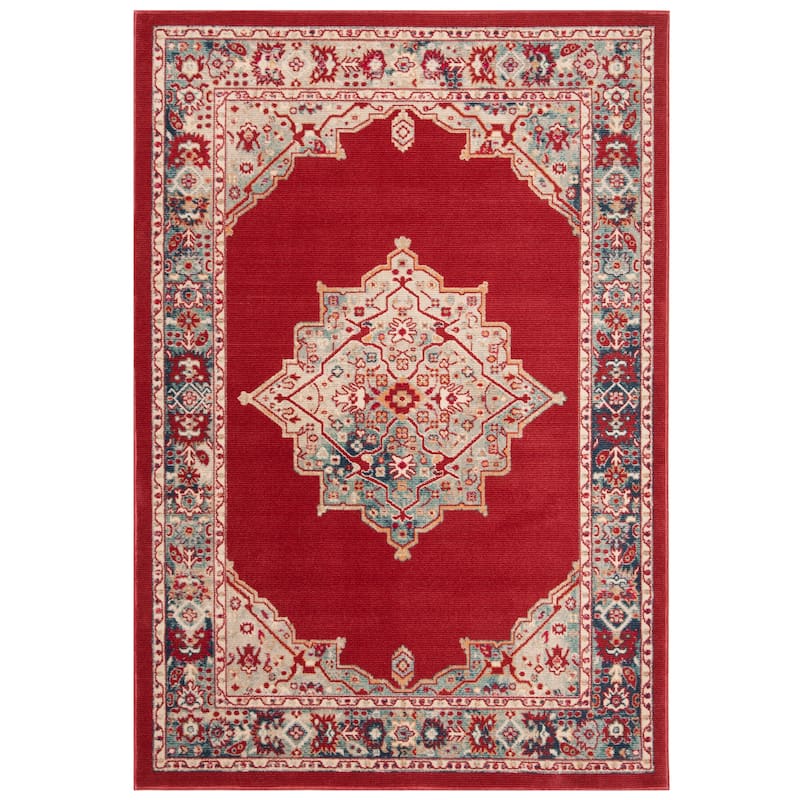 SAFAVIEH Merlot Azalee Boho Oriental Rug