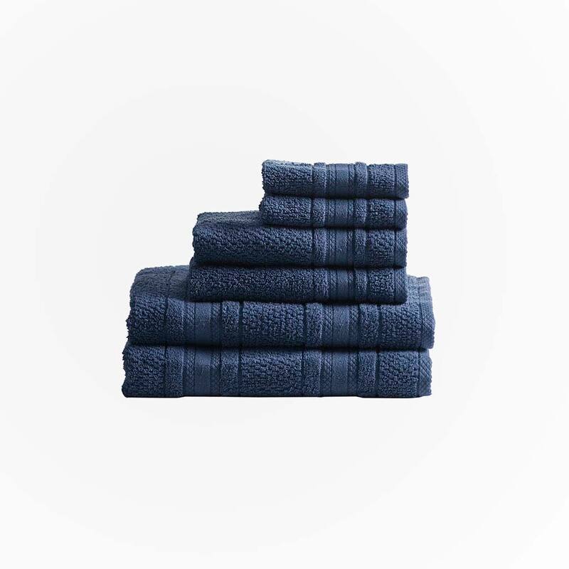 Super Soft Cotton Bath Towel 6 Piece Set