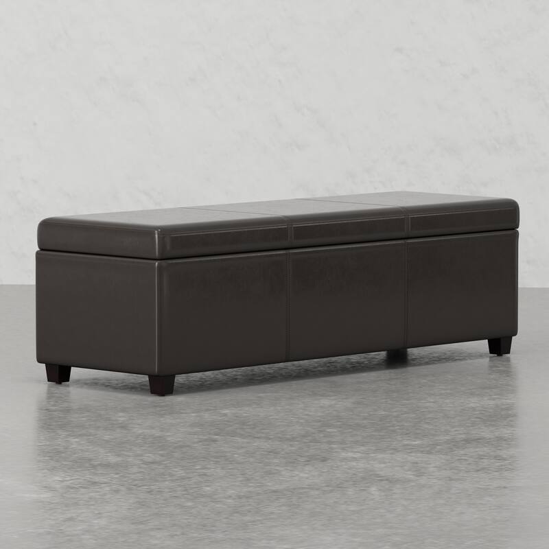 Extra Large Storage Ottoman Bench