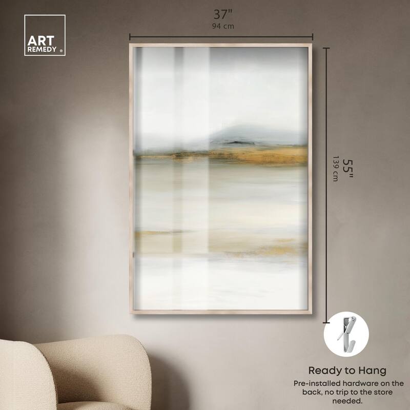 Misty Expanse II Shadowbox by Art Remedy