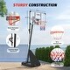 preview thumbnail 2 of 6, 4.9-10 ft. Adjustable Heights Portable Outdoor Basketball Hoop