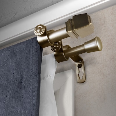InStyleDesign Urpi Double Curtain Rod 5/8-inch dia.