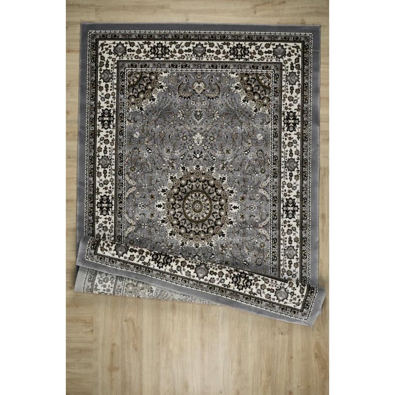 Master Collection Floral Transitional Area Rug