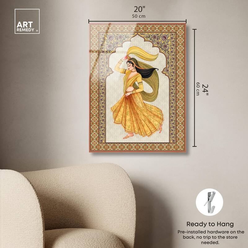 Dancing Princess Acrylic by Art Remedy, Ready to Hang
