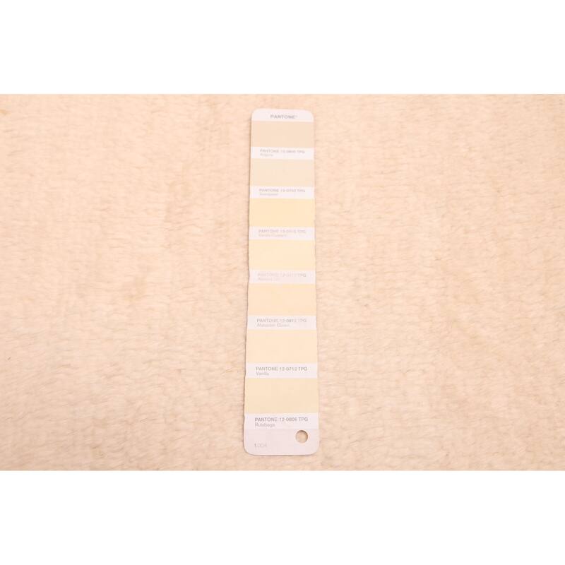 ECARPETGALLERY Hand-knotted Pak Finest Marrakesh Ivory Wool Rug - 8'6 x 9'8