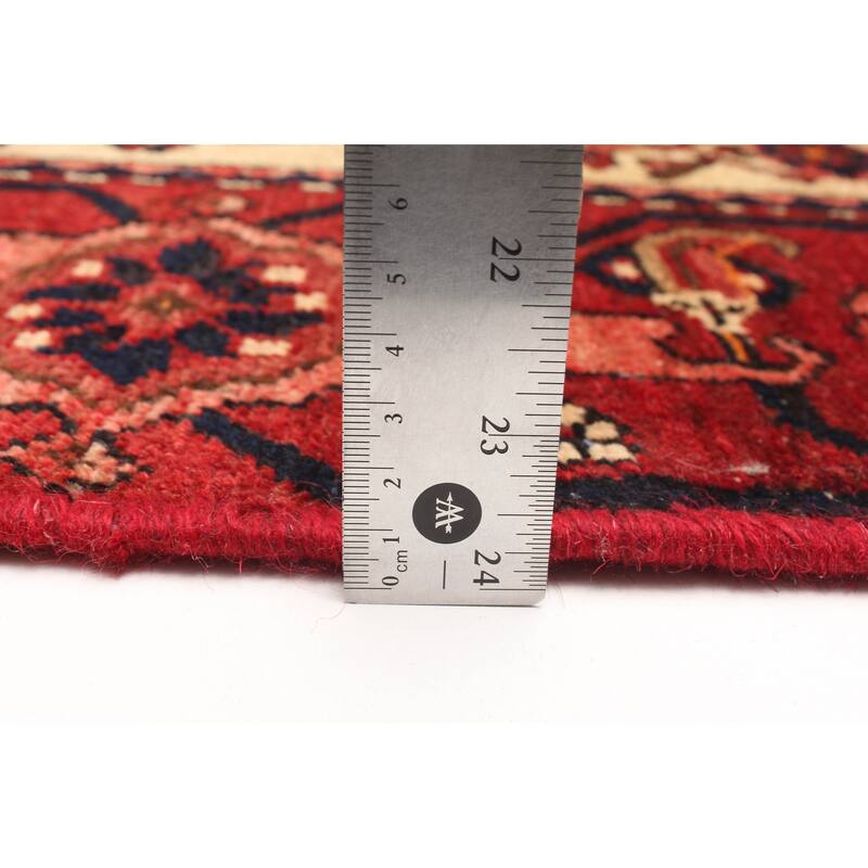 ECARPETGALLERY Hand-knotted Andelz Red Wool Rug - 3'10 x 6'4