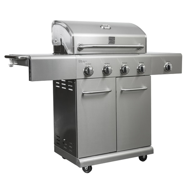 Kenmore 4 Burner plus Side Burner Stainless Steel Grill