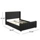 Antoinette Traditional Upholstered Queen Bed by Christopher Knight Home