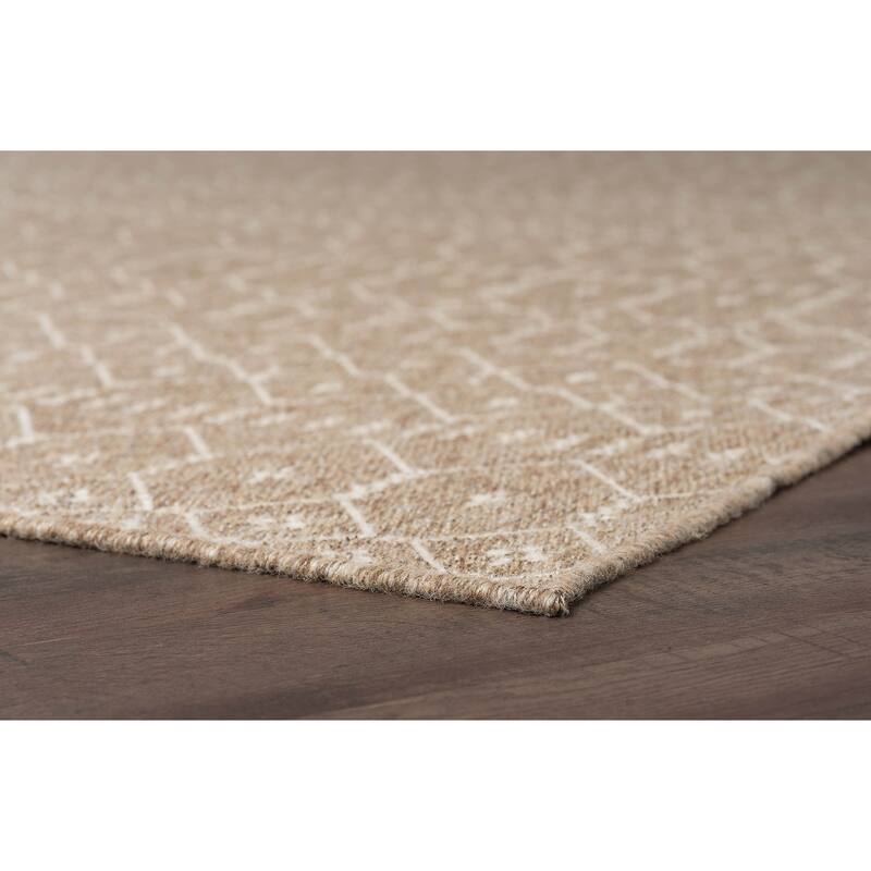 Seros Scandinavian Geometric Indoor/Outdoor Area Rug