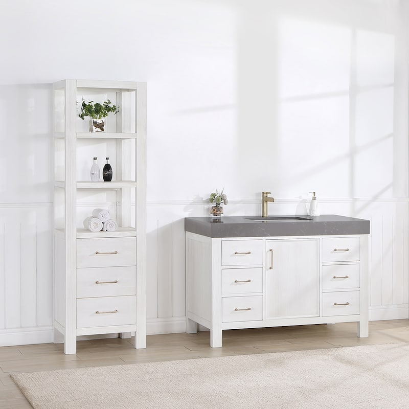 Miseno MV-NM-703848 León 48" Free Standing Single Basin Vanity Set