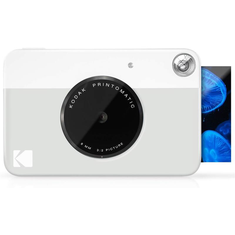 Kodak Printomatic Instant Print Camera, All-in-Bundle with Zink Paper, Photo Album & More - N/A