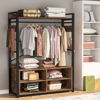 https://ak1.ostkcdn.com/images/products/is/images/direct/338d92b98a1ec84836ac21a7395a6c059fbca999/Metal-Wood-Free-standing-Closet-Clothing-Rack-Closet-Organizer-System-with-Shelves-Clothes-Garment-Rack-Shelving-for-Bedroom.jpg