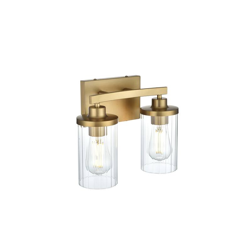 Elegant Lighting LD7316W12 Thane 2 Light 12" Wide Vanity Light