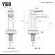preview thumbnail 6 of 56, VIGO Ileana Single Hole Bathroom Faucet