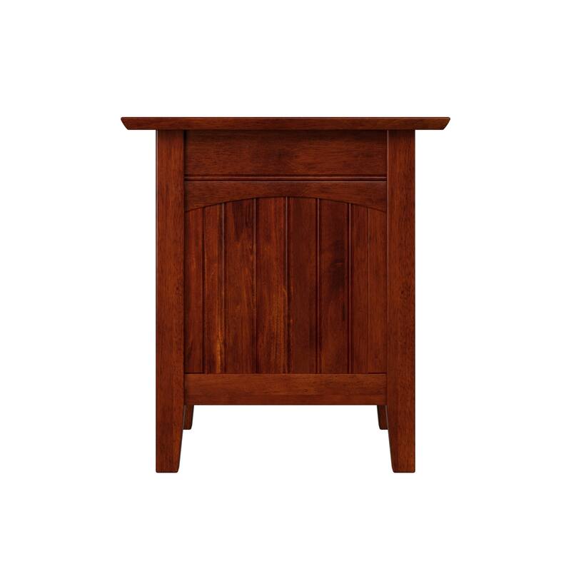 AFI Nantucket End Table Set of 2 with Built-in Charger