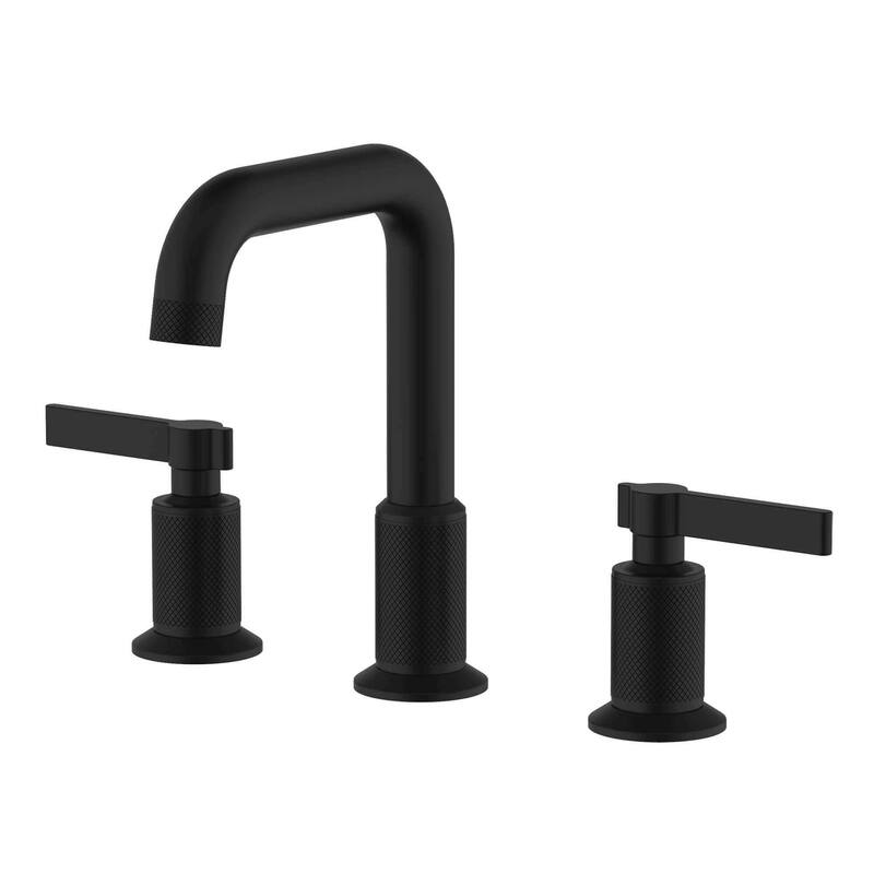 Ruvati Barolo Two Handle Widespread Bathroom Faucet in Matte Black- RVF5236MB - 7'6" x 9'6"