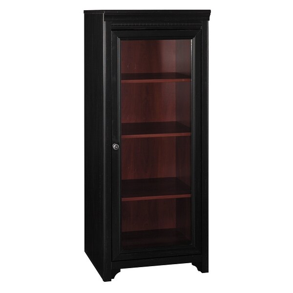 Copper Grove Media Cabinet with Door. Opens flyout.