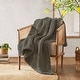 preview thumbnail 42 of 93, Madison Park Hand Made Chunky Double Knit Throw Blanket