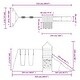 preview thumbnail 23 of 21, vidaXL Swing Set Outdoor Backyard Wooden Playground Equipment for Kids Age 3-8