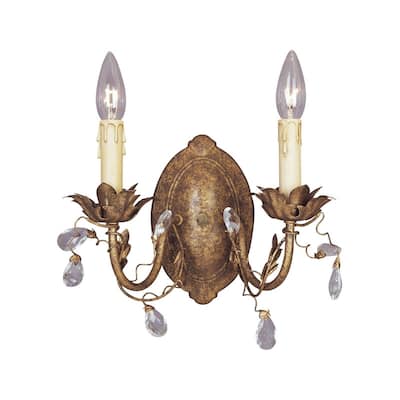 Elegante 2-Light Wall Sconce