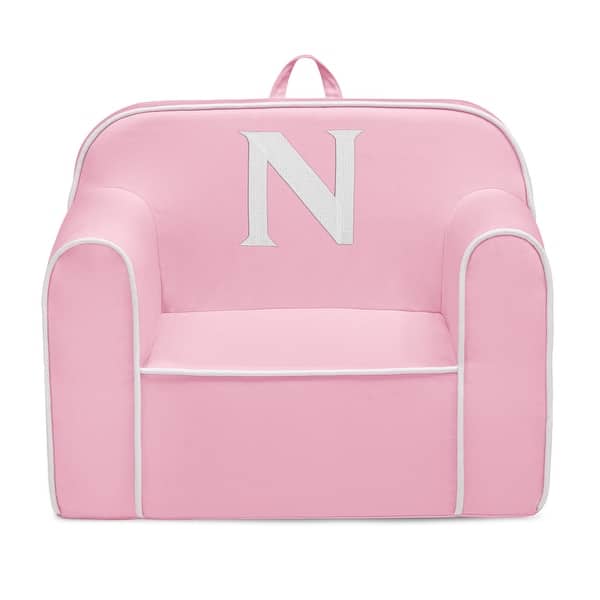 slide 2 of 3, Delta Children Personalized Monogram Cozee Chair - Customize with Letter N