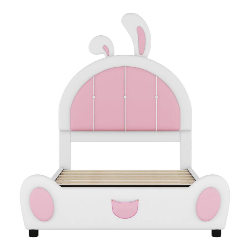 Upholstered Children's Platform Bed
