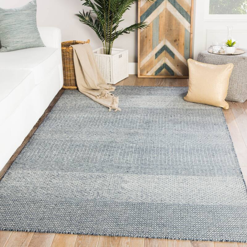 Provence Handmade Geometric Area Rug