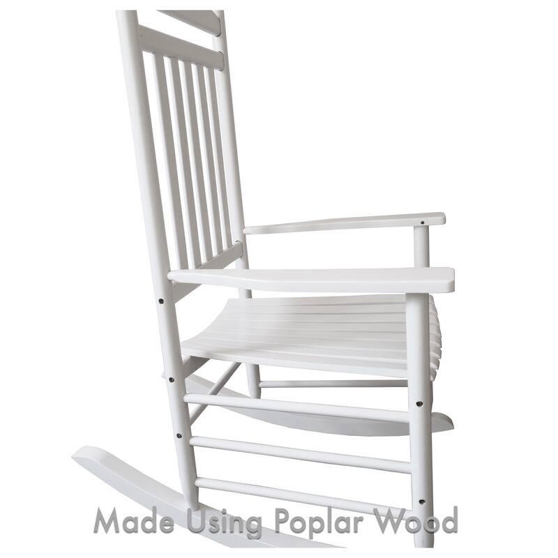 Havana White Rocking Chair