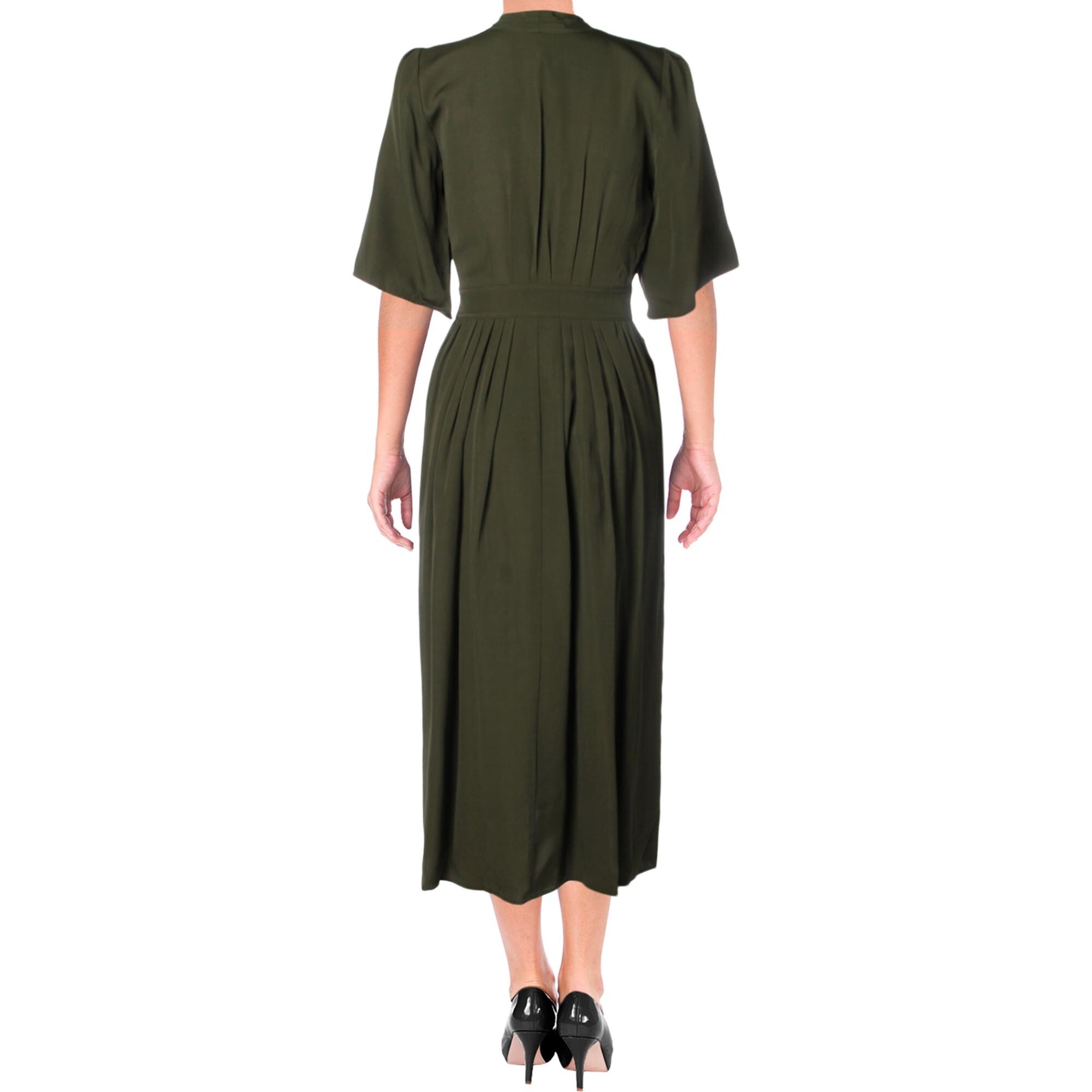 divine midi lace dress