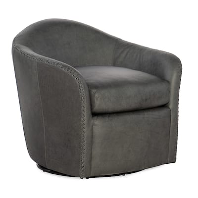 Hooker Furniture CC533-SWIVEL-CLUBE-CHAIR Roper 29" Wide Club Chair - Blue Steel