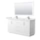 Option White, Nickel Trim, White Quartz Top