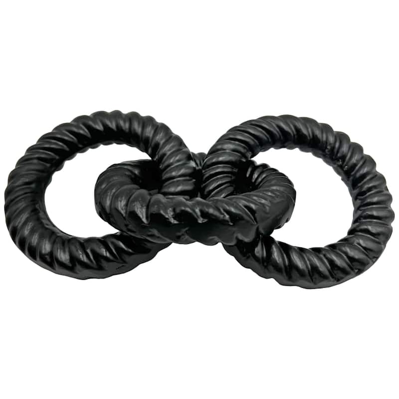 Decorative Handmade Aluminum Modern Chain Sculpture