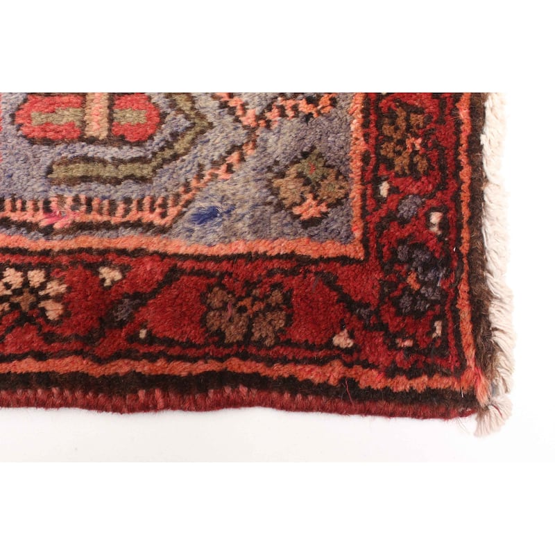 ECARPETGALLERY Hand-knotted Andelz Grey Wool Rug - 4'10 x 7'3