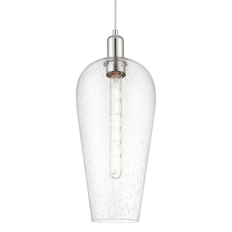 Innovations Lighting 716-1P-G456-8SDY Chelsea 8" Wide Cord Hung Mini - Polished Nickel