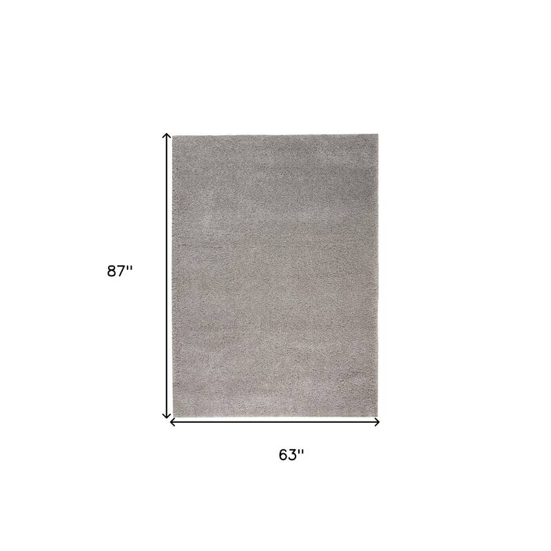 Janey Power Loomed Non Skid Stain Resistant Soft Area Rug By HomeRoots - 87' X '63' X '1.54