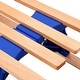 preview thumbnail 5 of 24, vidaXL Folding Sledge Wood 43.3"/46.9"